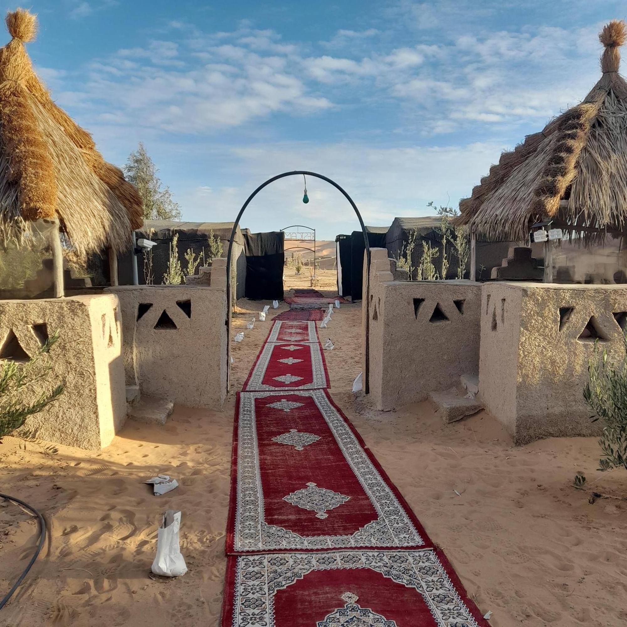 Hotel RestCamp ErgChebbi Merzouga Exterior foto